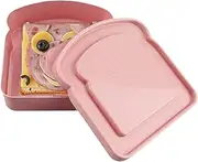 Sandwich Box - Toast Meal Prep Container | Reusable and Safe Meal Storage Box | Great for Kids, Meal Prep and Boxes