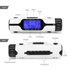 Flashlight LED Digital World Time Travel Alarm Clock Thermometer Outdoor