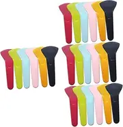 ADOCARN 4sets Magnetic Scissors Covers for Hair Stylists Tailor Scissors Case Small Scissor Protector Pruning Shears for Gardening Fabric Cover 6pcs*4