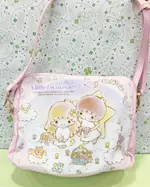 【震撼精品百貨】LITTLE TWIN STARS KIKI&LALA 雙子星小天使 雙子星側背包-星星粉#12360 震撼日式精品百貨