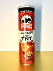 〽️New Limited Edition Pringles Minecraft Spicy TNT Red Pepper Potato Chips 5.5oz