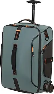 [Samsonite] Paradiver, Forest, Travel Bag/Backpack with 2 Wheels (55 cm - 51 L), Travel Bags