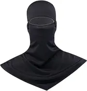Riding Scarf 3D Design Breathable Anti-UV Face Mask Cycling Face Guard Full Face Protective Cover Black