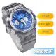 G-SHOCK 指針數位 雙顯錶 GMA-S120TB-8A 世界時間 半透明灰色 男錶 CASIO卡西歐 GMA-S120TB-8ADR