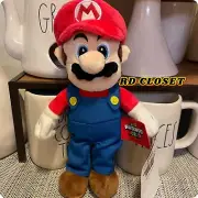 Universal Studios Hollywood Super Nintendo World 9” Mario Plush. NWT