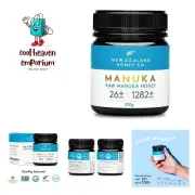 Raw Manuka Honey UMF 26+ / MGO 1282+ | 8.8oz, Authentic UMF & MGO Certified, ...