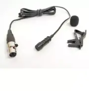 Pro Lavalier Lapel Microphone for Shure ULX SLX PGX UT UC Wireless Mini 4pin XLR