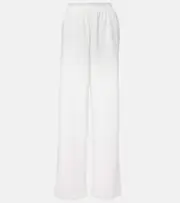 [Wardrobe.NYC] Wardrobe.NYC Jersey wide-leg pants UK 10 white