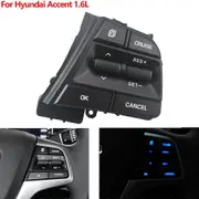 For Hyundai Accent 16L 2019 2020 2022 2022 Cruise Control Buttons Remote Control Steering Wheel Button Switch Car Accessories