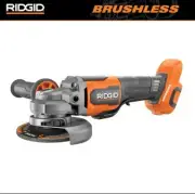 Ridgid 18V 4 1/2 in Paddle Switch Angle Grinder Brushless Tool Only R86047B