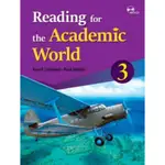 READING FOR THE ACADEMIC WORLD 3 英文課本 參考書 大學英文 二手書