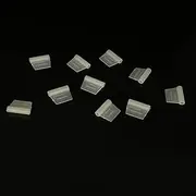 10PCS RC Airplane Aileron Torque Rod Nylon Hinges for RC Plane Aircraft Helicopter DIY Model Plane Replace Parts (4x2x16mm)