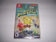 ORIGINAL Case Box Artwork Insert Nintendo Switch Spongebob Squarepants