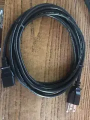 3-Prong Power Supply Universal Cable Cord Plug Computer LCD CRT Monitor - 10 ft