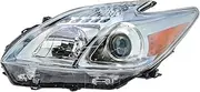 Front Bumper Headlight Headlamp Head Light Head Lamp Assembly Compatible With Toyota PRIUS 2011 2012 2013(Left side)