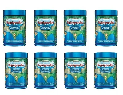 Rajnigandha Pan Masala Premium Flavoured Mouth Freshner 100g Can Pack Of 8