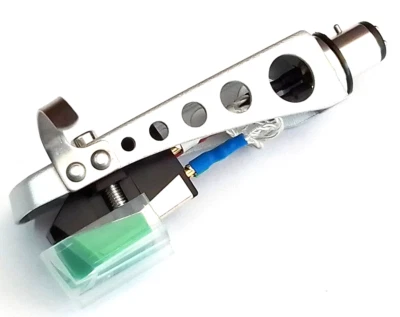 Litz Wired Headshell + Audio Technica AT-VM95E Cartridge For Numark Turntable