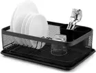 41 X 29.5 14.5Cm Mesh Dish Rack, Black