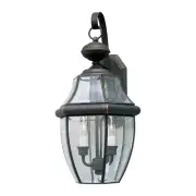 Forte Lighting 1301-02-14 Signature Outdoor Wall Light Royal Bronze