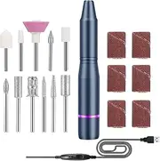 Nail Polishing Machine Set, Nail Drill, Portable Nail Drill Machine, Nail Drill Kit, Polishing Nail Drill Set, Nail Drill Bits, Hand Foot Care Tool, Home Salon Nail Drill, Nail Drill for Home Use