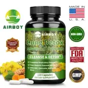 Lung Detox - Mullein Leaf, Bromelain, N-Acetyl Cysteine - Respiratory Health