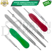 BP Scalpel Handles Stainless Steel, Lightweight, Fits Surgical Blades German Gr
