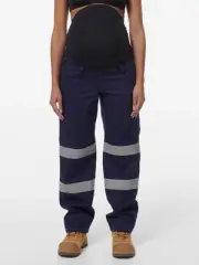 KingGee Womens Workcool Maternity Reflective Bio Motion Pant K43007