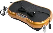 Vibration Plate Exercise Machine, 3D Workout Vibration Fitness Platform with Remote Control, 2800r/m Speed and Adjustable 99 Gears, 10min Timing, for Weight Loss, Shaping, Relaxation