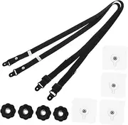 BIUDECO Adjustable Tv Safety Straps Baby Proofing Kit for Secure Furniture Universal Design for Home Safety