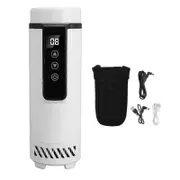 30H Medicine Insulin Pen Cooler Box for Travel Holds Up 5 Insulin Pens Diabetic Insulated Medicine Travel Cooler with Carrying Bag, White