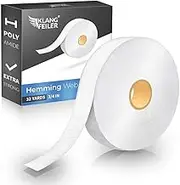 Hem Tape 30 m Extra Strong 60 g/m² Ironing Tape Iron on Adhesive for Curtains and Curtains Better Than Sewing Fleece Hem