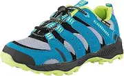 [Lico] Unisex Kids' Fremont Low Rise Hiking Boots, Grau/Blau/Lemon