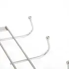 Over The Door 5 Hook Home Bathroom Organizer Rack Clothes Coat Hat Towel Hangers