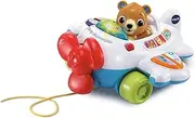 VTech 123 Fly with Me Aeroplane - Aeroplane Toy, Push & Pull Toy - 567903 - Multicolour