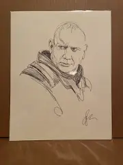 Dune Greg Ruth Beast Rabban Dave Bautista Art Sketch OG Original Mint OOP
