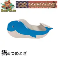 在飛比找momo購物網優惠-【ROCK CATS】鯨魚造型貓抓板(K007)
