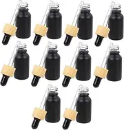 HONITANO 10pcs Portable Essential Oil Dropper Bottles Convenient Empty Bottles for Travel Home Use and Sharing for Precise Dosage Control