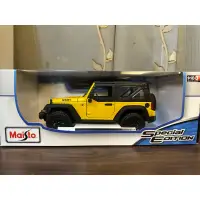 在飛比找蝦皮購物優惠-1/18 Maisto Jeep Wrangler 1:18