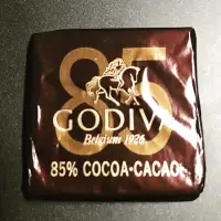 在飛比找蝦皮購物優惠-代購 Godiva 巧克力 85% 巧克力片 28片 黑巧克