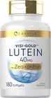 Carlyle Lutein and Zeaxanthin 40 Mg | 180 Softgels | Eye Health Vitamins | Non-G