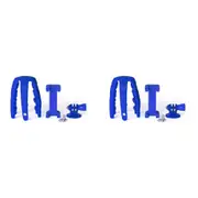 2x Celly Squiddy Flexible Mini Tripod Silicone Phone/Camera Holder 20cm Blue