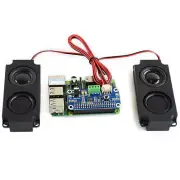 Audio Sound Card HAT Speaker Kit for Raspberry Pi Zero 2 W WH A 3 B Plus 4