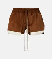 [Rick Owens] Rick Owens Suede shorts AU 16 black