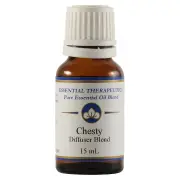 Essential Therapeutics Pure Essential Oil Diffuser Blend Chesty 15 ml