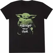 [Star Wars: The Mandalorian] Unisex Adult Stronger Than You Think T-Shirt