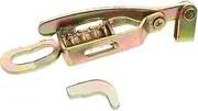 Spring Loaded Latch Clamp for Toolboxes Galvanized Iron Hasp Lock Industrial Hardware for Trailer Doors