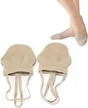 [AllPlay] Half Toe Shoe Sole Sock Made of Knitted Cotton for Ballet Dancers and Rhythmic Gymnastic Competition