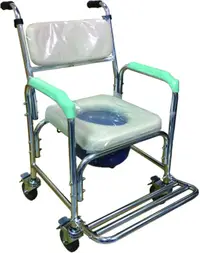 在飛比找樂天市場購物網優惠-便椅 FZK-4101附輪固定-軟背