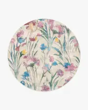 245' Round | Machine Washable Runner Rug | Kid & Pet Friendly | Indoor Rug | Abeline Multicolour Rug | Ruggable