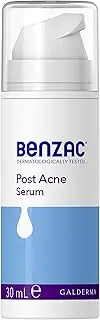 Benzac Post Acne Serum 30ml, With Niacinamide and Bakuchiol, Reduces Appearance of Post Acne Dark Marks, Evens Skin Tone, Oil Free, Dermatologist Tested